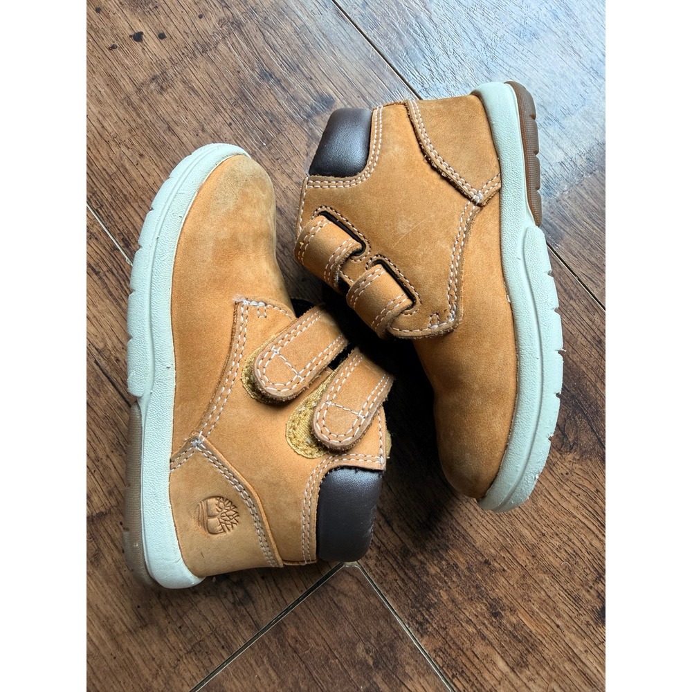 Timberland Wheat Nubuck Double Strap Ankle Boots k A1JVP Size 6